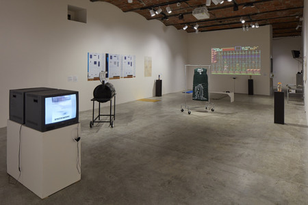 Installation view of Devin Kenny: rootkits rootwork, on view at MoMA PS1, New York from June 9–September 2, 2019. Image courtesy MoMA PS1. Photo: Matthew Septimus