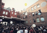 Warm Up on August 11, 2012, presented at MoMA PS1 as part of Warm Up 2012. Photo by Charles Roussel.