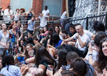 Warm Up on July 27, 2013, presented at MoMA PS1 as part of Warm Up 2013. Photo courtesy of MoMA PS1.