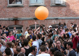 Warm Up on July 17, 2010, presented at MoMA PS1 as part of Warm Up 2010. Photo by Brett Messenger.