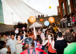 Warm Up on July 16, 2011, presented at MoMA PS1 as part of Warm Up 2011. Photo by Jacqueline Innacone.