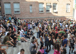 Warm Up on July 18, 2009, presented at MoMA PS1 as part of Warm Up 2009. Photo courtesy of MoMA PS1.
