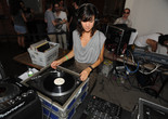 Warm Up on July 10, 2010, presented at MoMA PS1 as part of Warm Up 2010. Photo by Seze Devres.