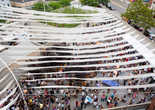 Warm Up on July 2, 2011, presented at MoMA PS1 as part of Warm Up 2011. Photo by Jacqueline Innacone.