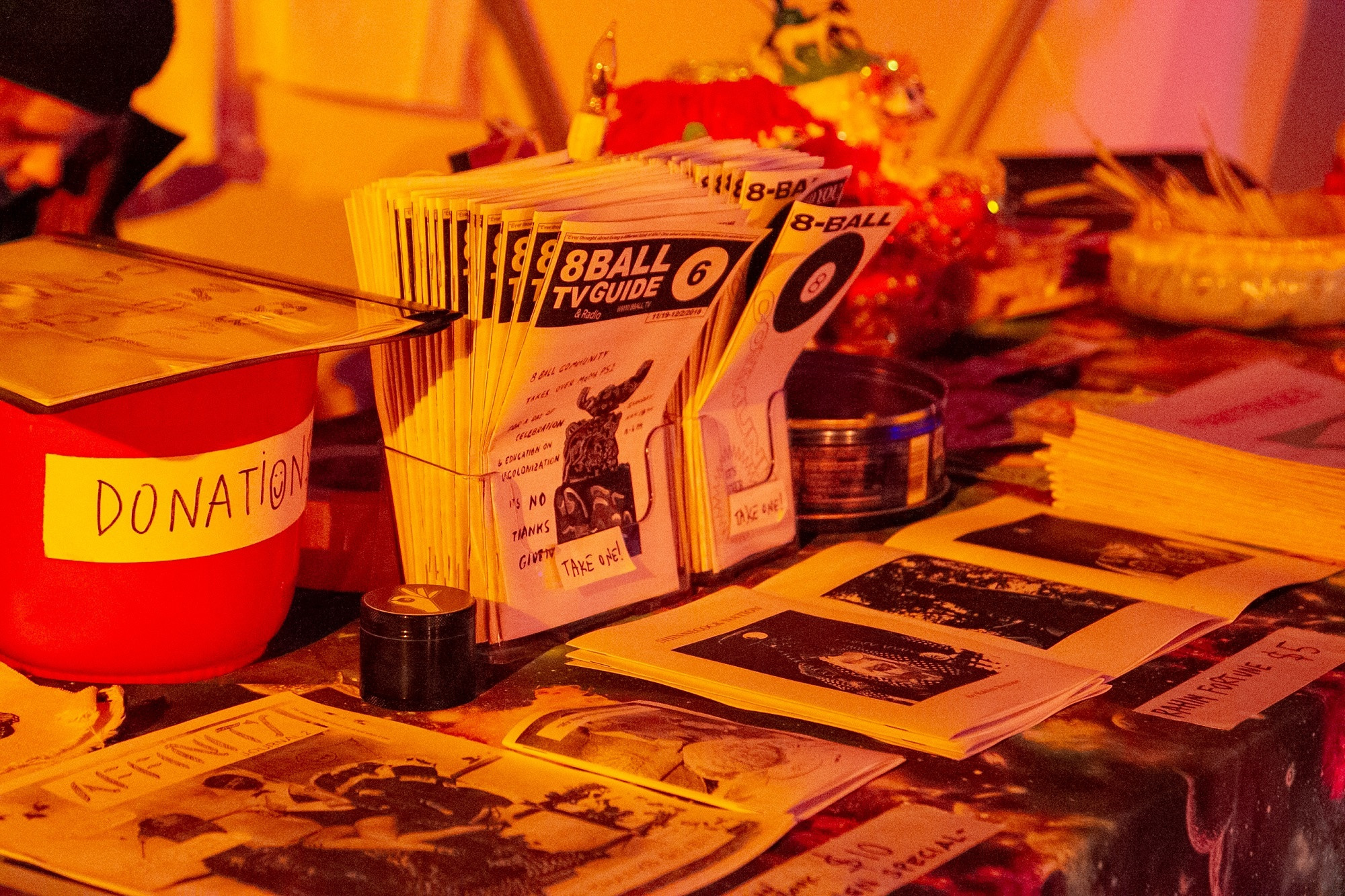 8-Ball Community Inc. No Thanks Given. November 18, 2018. Presented at MoMA PS1 as part of VW Sunday Sessions 2018-2019. Photograph: Derek Schultz