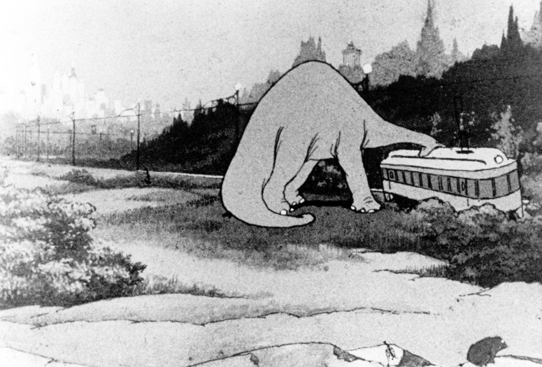 Gertie the Dinosaur. 1914. USA. Directed and animated by Winsor McCay. Courtesy Photofest