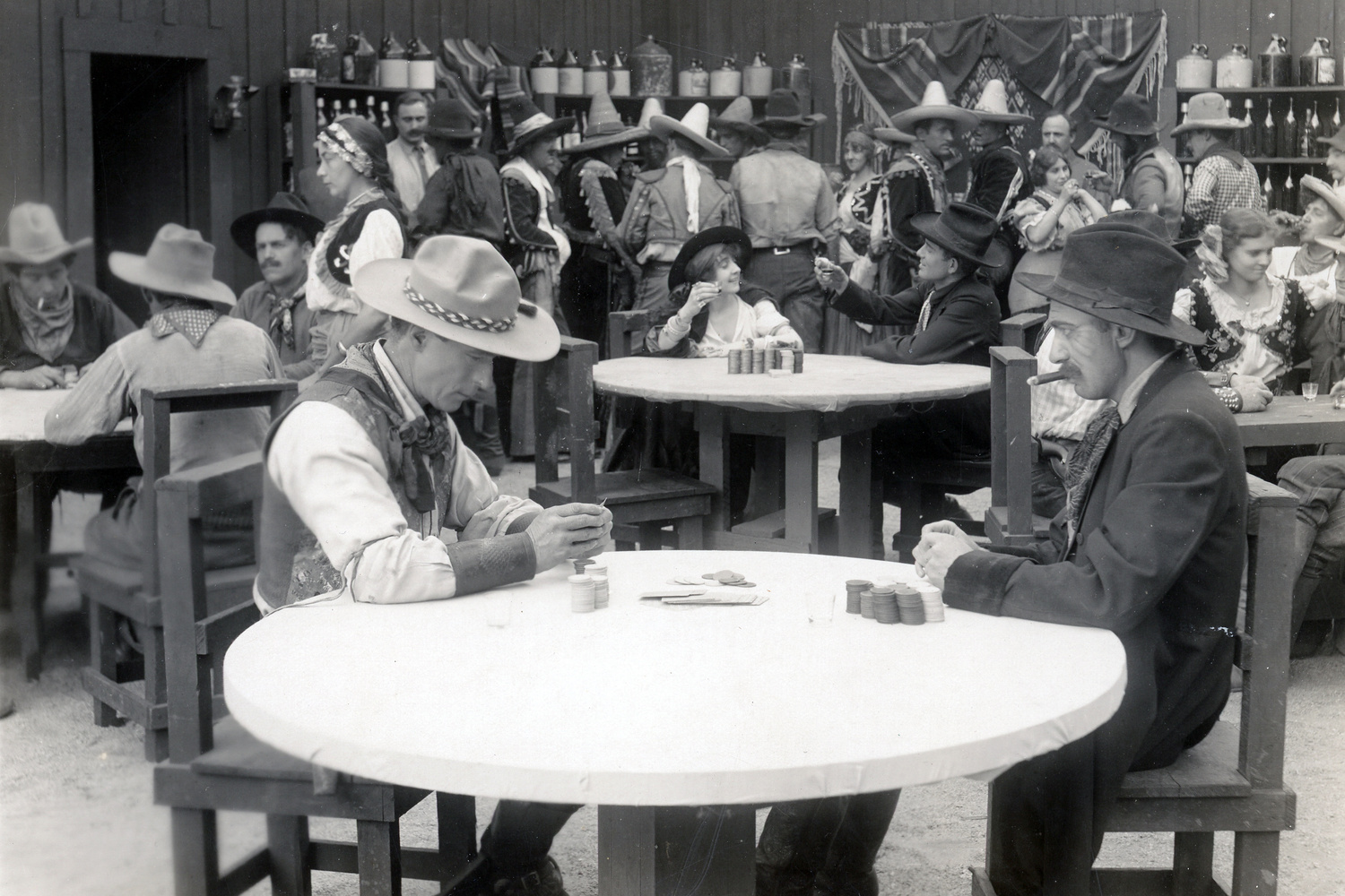 The Taking of Luke McVane. (The Fugitive). 1915. USA. Directed by William S. Hart. Courtesy Photofest