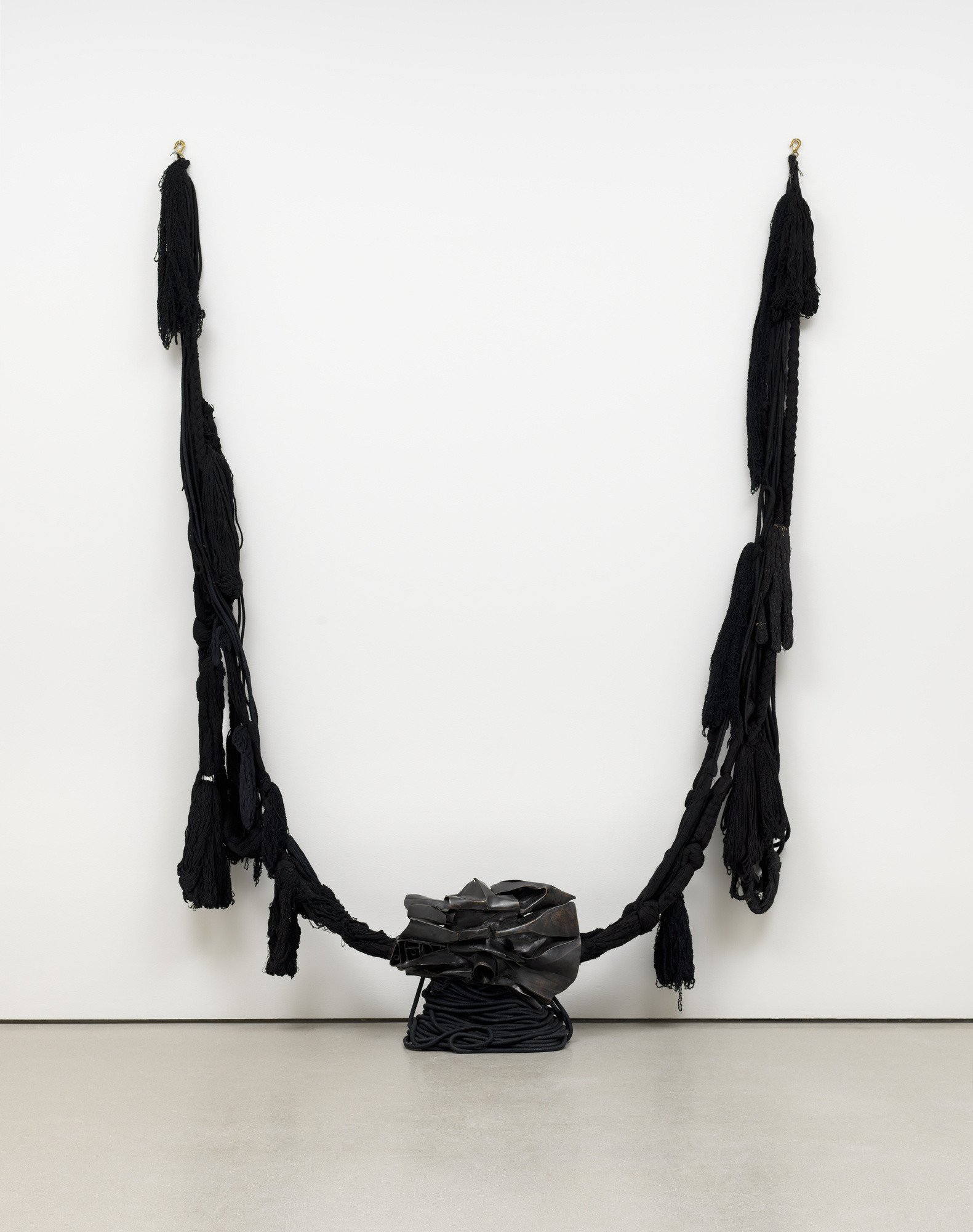 Barbara Chase-Riboud. The Albino. 1972 (reinstalled in 1994 by the artist as All That Rises Must Converge/Black)