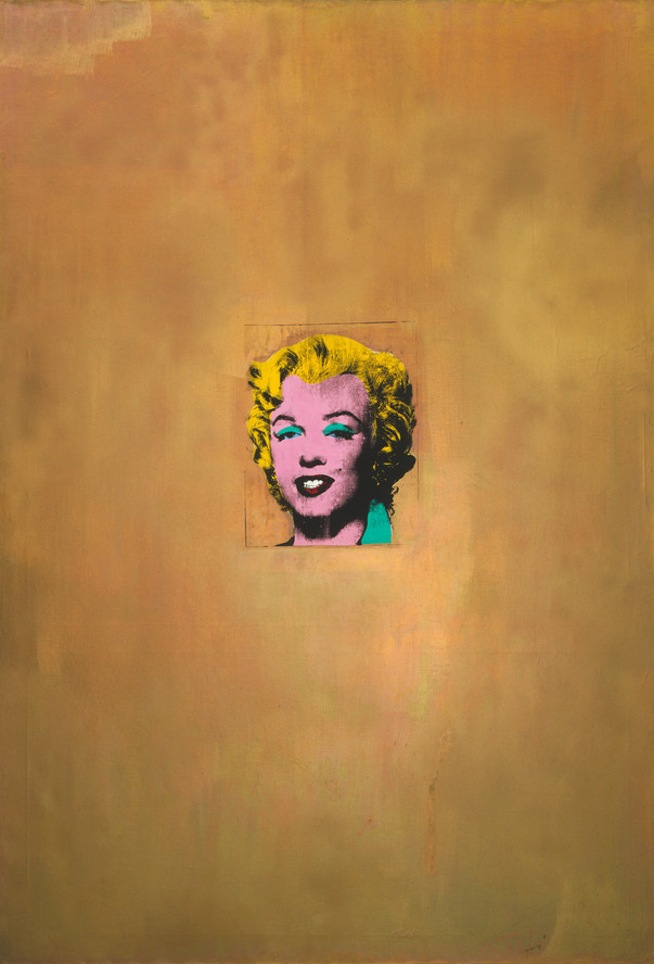 Heavy Conserving Warhol's Gold Marilyn Monroe | |