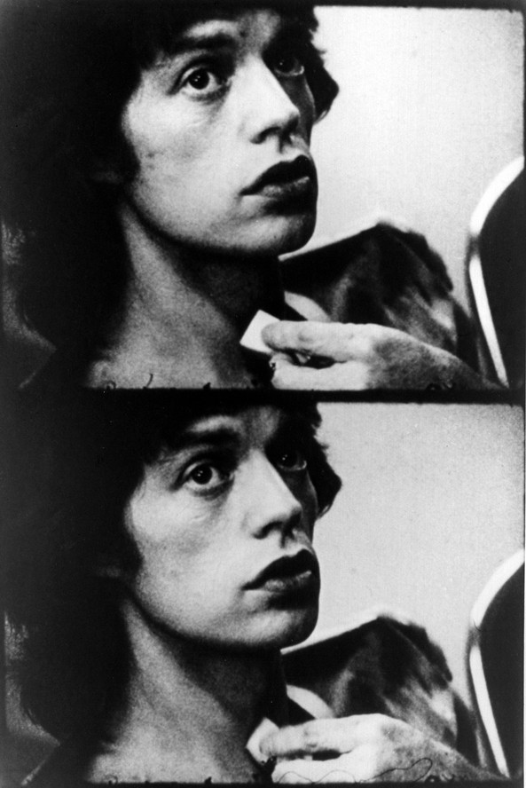 Mick Jagger in Cocksucker Blues. 1972. Directed by Robert Frank