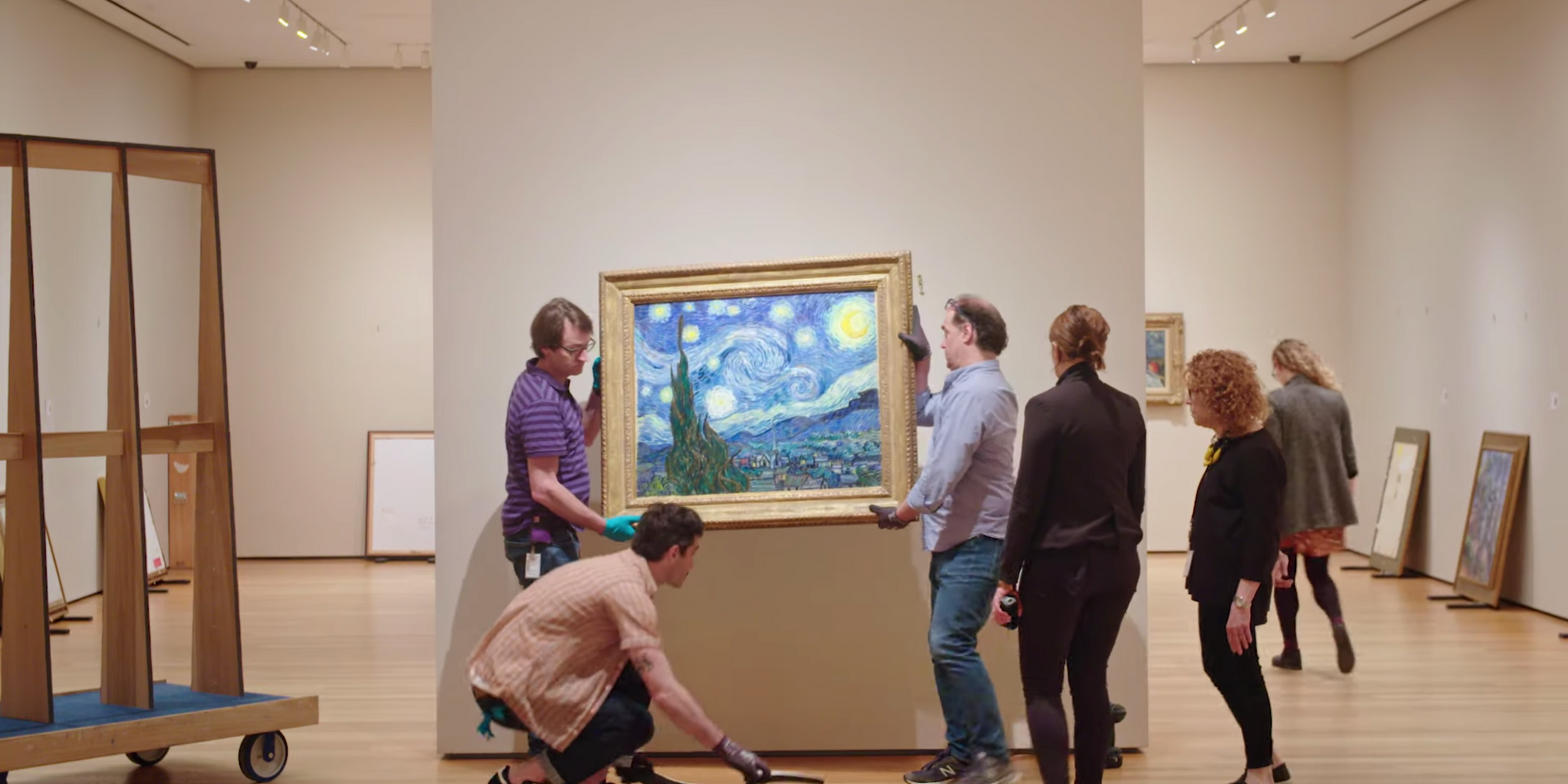 A scene from season two of At the Museum