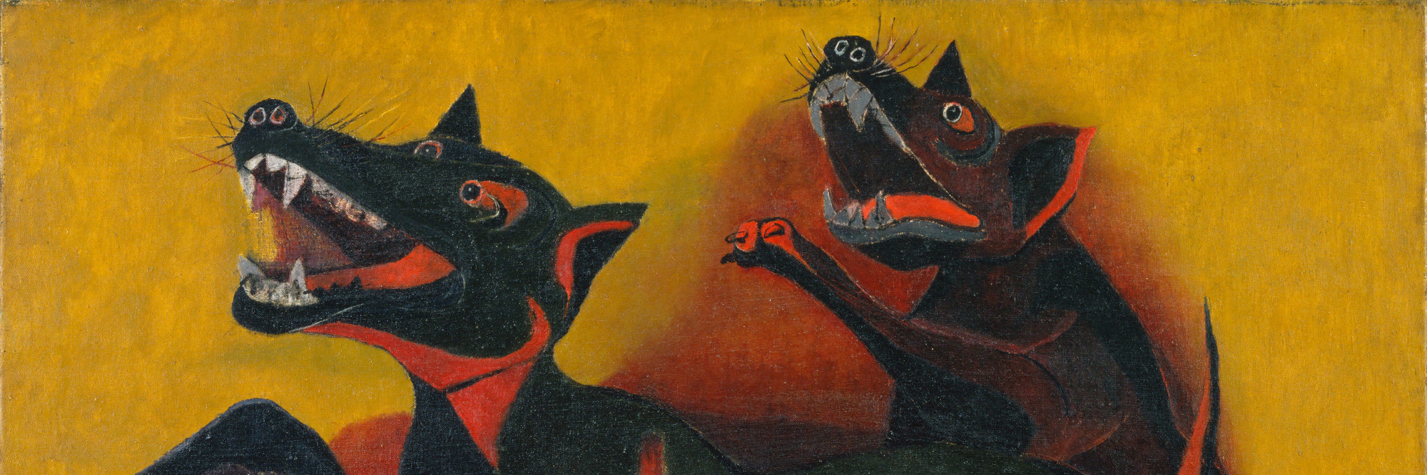 Rufino Tamayo. Animals. 1941. Oil on canvas, 30 1/8 × 40” (76.5 × 101.6 cm). Inter-American Fund