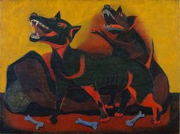 Rufino Tamayo. Animals. 1941. Oil on canvas, 30 1/8 × 40&#34; (76.5 × 101.6 cm). Inter-American Fund