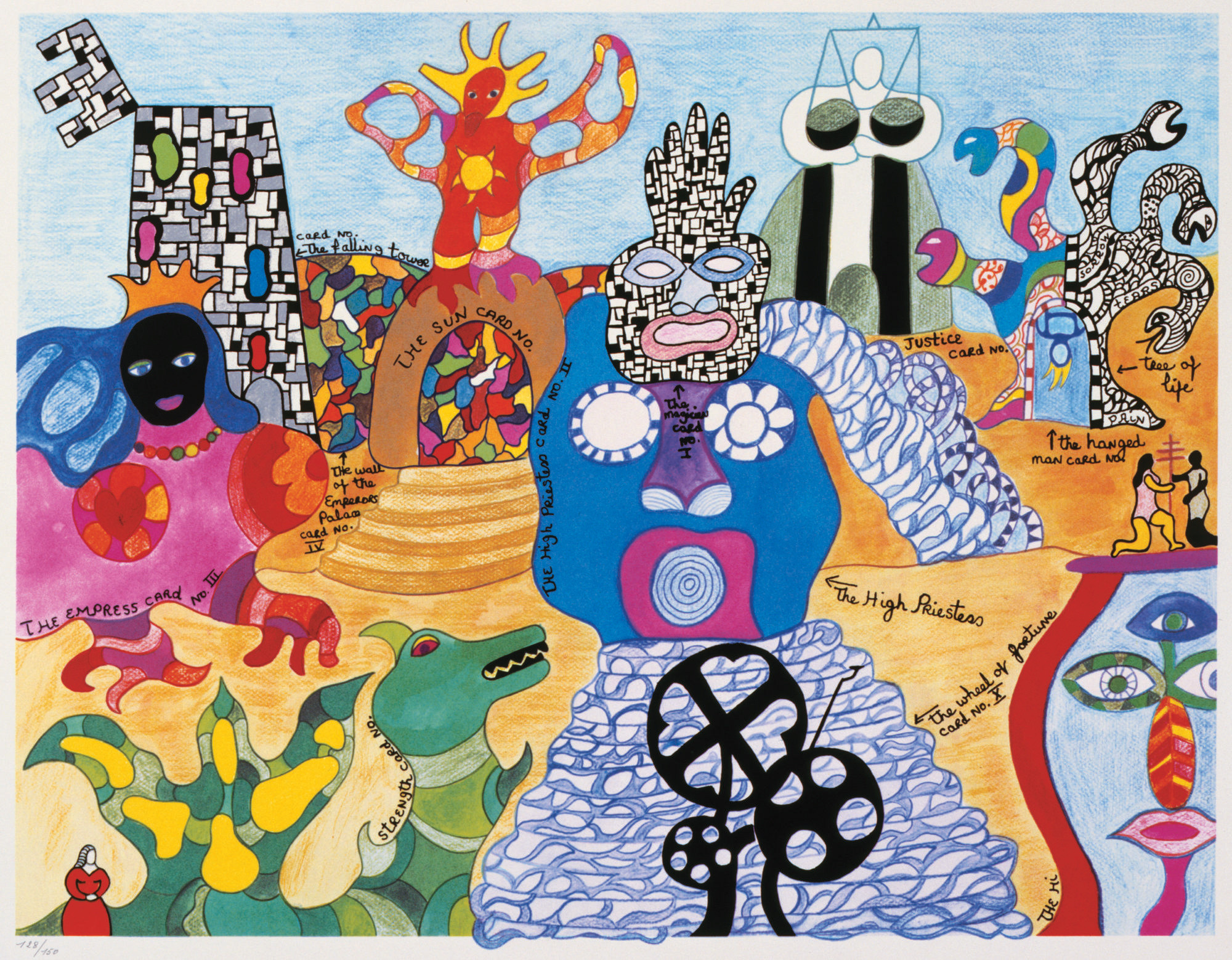 Niki de Saint  Phalle Structures for Life MoMA