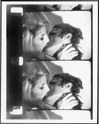 Andy Warhol. Kiss. 1964. 16mm film transferred to video (black and white, silent), 58 min. at 16 fps. The Museum of Modern Art, New York. Courtesy The Andy Warhol Museum, Pittsburgh, and The Andy Warhol Foundation for the Visual Arts, Inc. Digital media management by MPC New York Film scanning by Technicolor-PostWorks New York. © 2019 Andy Warhol Foundation for the Visual Arts/Artists Rights Society (ARS), New York