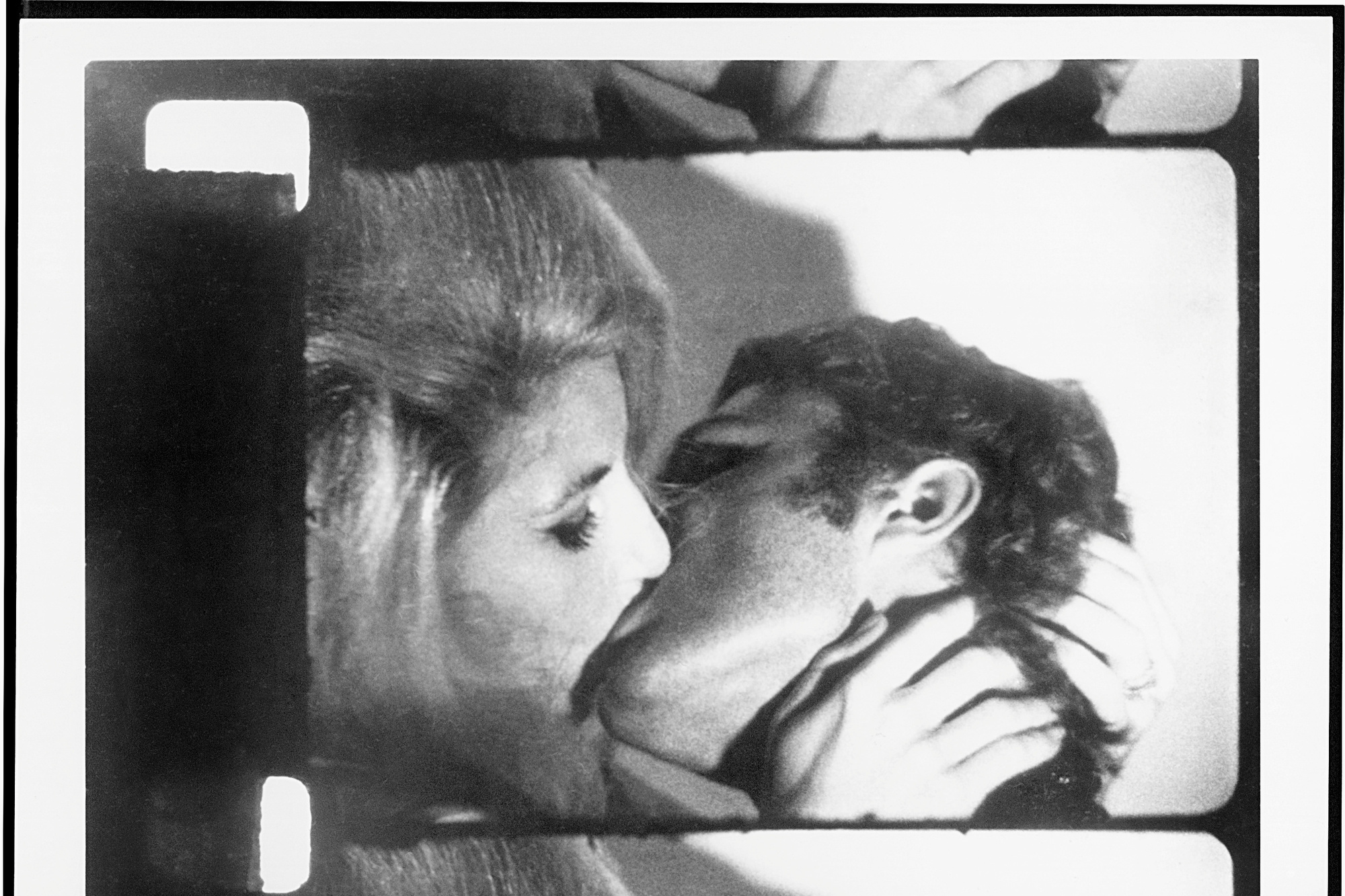 Andy Warhol. Kiss. 1964. 16mm film transferred to video (black and white, silent), 58 min. at 16 fps. The Museum of Modern Art, New York. Courtesy The Andy Warhol Museum, Pittsburgh, and The Andy Warhol Foundation for the Visual Arts, Inc. Digital media management by MPC New York Film scanning by Technicolor-PostWorks New York. © 2019 Andy Warhol Foundation for the Visual Arts/Artists Rights Society (ARS), New York