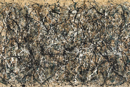 Jackson Pollock. One: Number 31, 1950. 1950. Oil and enamel paint on canvas, 8&#39; 10&#34; × 17&#39; 5 5/8&#34; (269.5 × 530.8 cm). Sidney and Harriet Janis Collection Fund (by exchange). Conservation was made possible by the Bank of America Art Conservation Project. © 2019 Pollock-Krasner Foundation/Artists Rights Society (ARS), New York