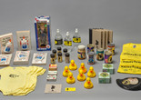 Pope.L. The Black Factory Archive. 2003–ongoing. Archive of items related to the Black Factory, including Donated Objects, Twice Sold Goods, ephemera, digital image files, a website, and a film, various dimensions. Fund for the Twenty-First Century and Deborah Wye Endowment Fund. © 2019 William Pope.L