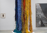 Sheila Hicks. Pillar of Inquiry/Supple Column. 2013–14. Acrylic fiber, 204 × 48 × 48&#34; (variable). Gift of Sheila Hicks, Glen Raven Inc., and Sikkema Jenkins and Co.