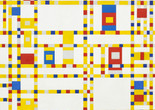 Piet Mondrian. Broadway Boogie Woogie, 1942-43