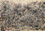 Jackson Pollock. Number 1A, 1948. 1948. Oil and enamel paint on canvas. Purchase. Conservation was made possible by the Bank of America Art Conservation Project. © 2019 Pollock-Krasner Foundation/Artists Rights Society (ARS), New York