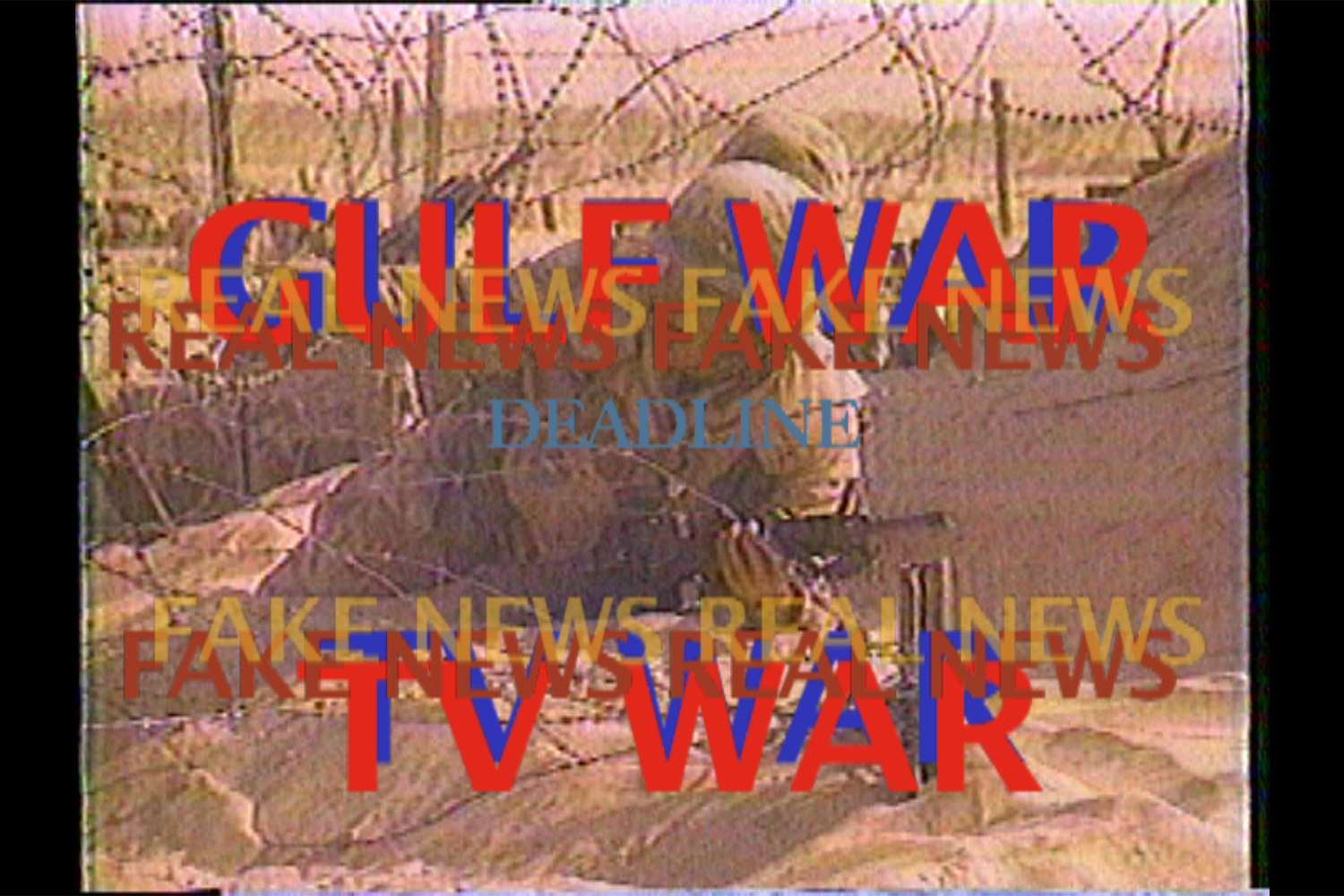 Michel Auder. Gulf War TV War. 2017.
