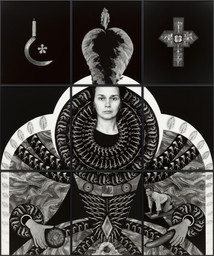 Zofia Kulik. The Splendor of Myself II. 1997. Nine gelatin silver prints, overall 59 1/16 × 42 1/2&#34; (150 × 108 cm). Acquired with support from The Modern Women’s Fund. © 2019 Zofia Kulik