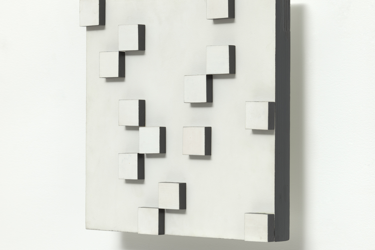 Lygia Pape (Brazilian, 1927–2004). Untitled. 1956. Acrylic on wood, 13 3/4 × 13 3/4 × 3 1/8″ (35 × 35 × 8 cm). The Museum of Modern Art, New York. Gift of Patricia Phelps de Cisneros through the Latin American and Caribbean Fund in honor of Sharon Rockefeller. Courtesy of Projeto Lygia Pape