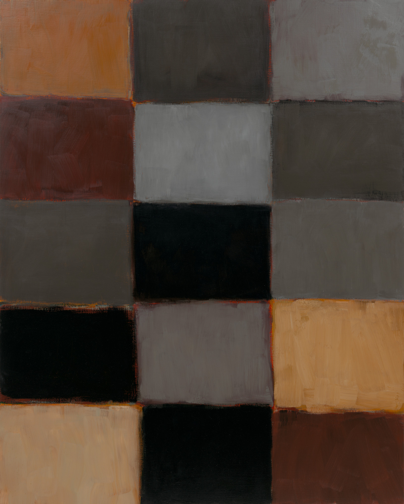 Sean Scully. Big Grey Robe. 2002