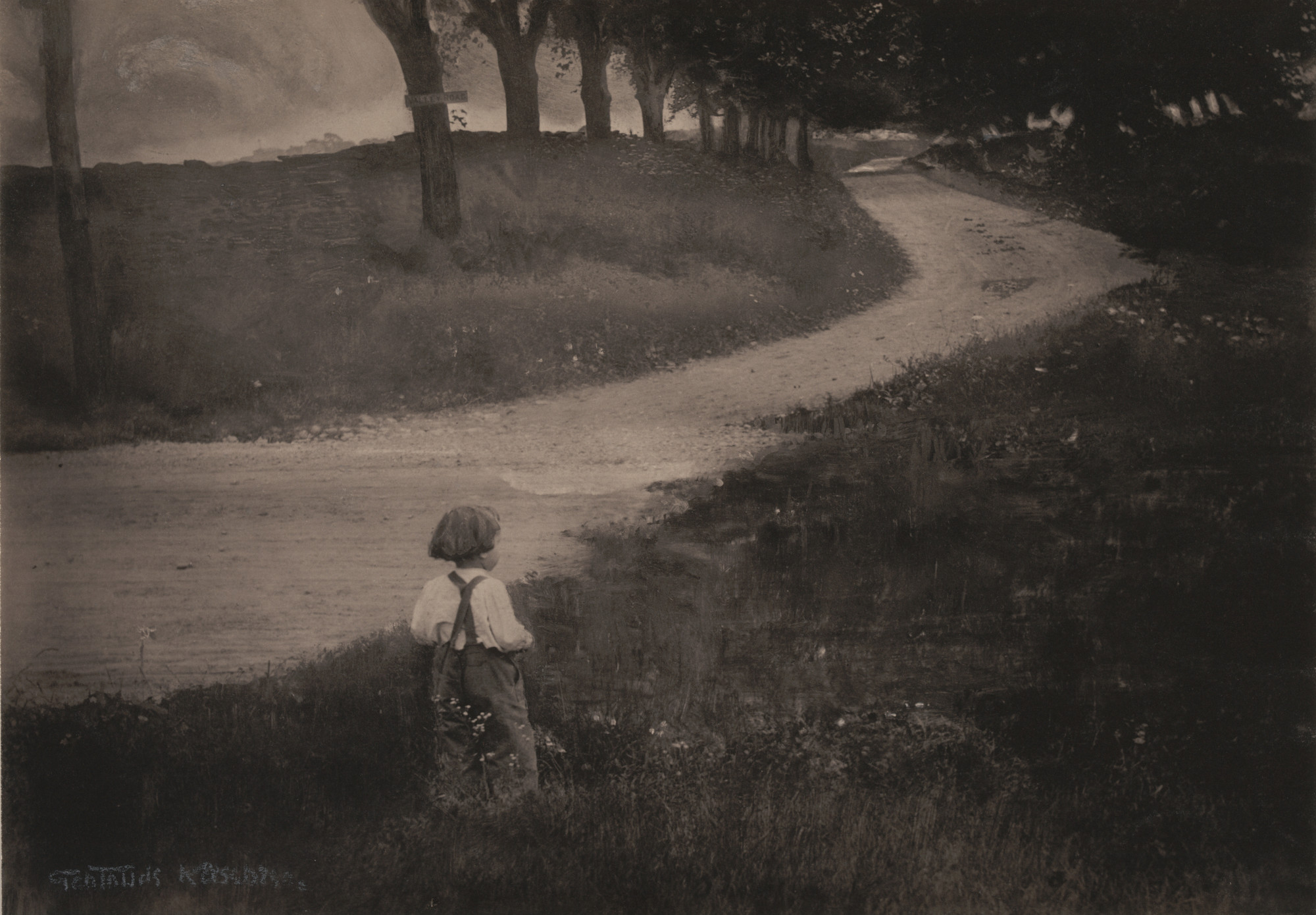 Gertrude Käsebier. The Road to Rome. 1902