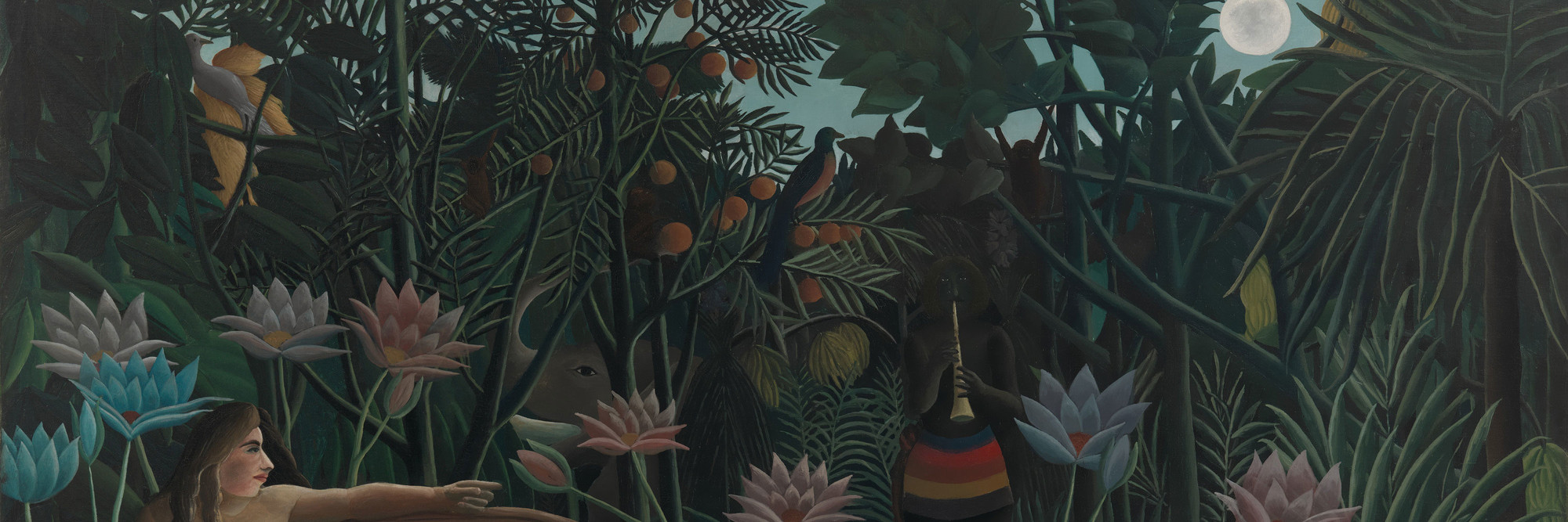 Henri Rousseau. The Dream. 1910. Oil on canvas, 6&#39; 8 1/2&#34; × 9&#39; 9 1/2&#34; (204.5 × 298.5 cm). Gift of Nelson A. Rockefeller