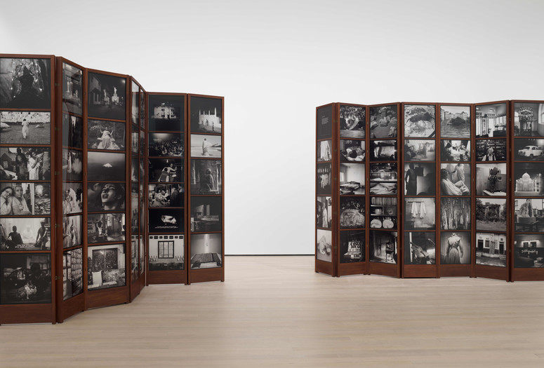 Dayanita Singh. Museum of Chance. 2013. 162 pigmented inkjet prints and teak structures, dimensions variable. Acquired with support from The Contemporary Arts Council of The Museum of Modern Art, The Modern Women’s Fund, and Committee on Photography Fund. © 2019 Dayanita Singh. Courtesy of the Frith Street Gallery, London