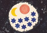 Betye Saar. The Mystic Galaxy (detail). 1966. Etching with relief-printed found objects,plate: 17 1/2 × 8 1/4&#34; (44.5 × 20.9 cm); sheet: 19 15/16 × 10 7/8&#34; (50.7 × 27.7 cm). Gift of Alison Saar and Thomas Leeser