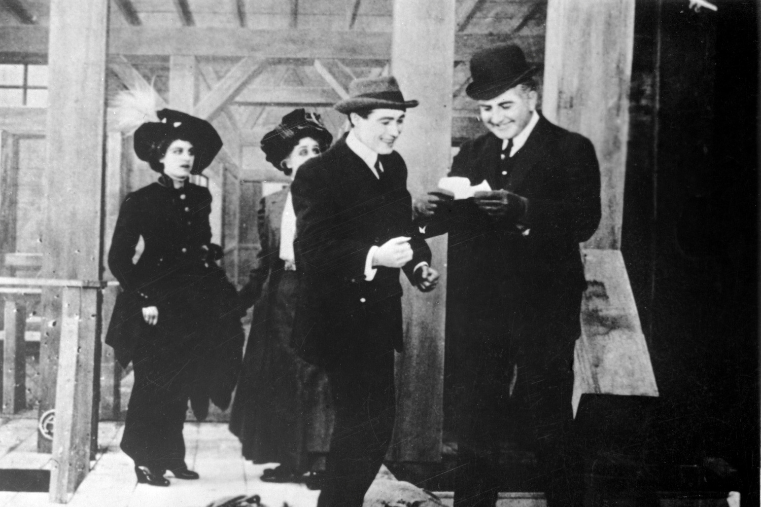 A Corner in Wheat. 1909. USA. Directed by D. W. Griffith. Image courtesy Photofest