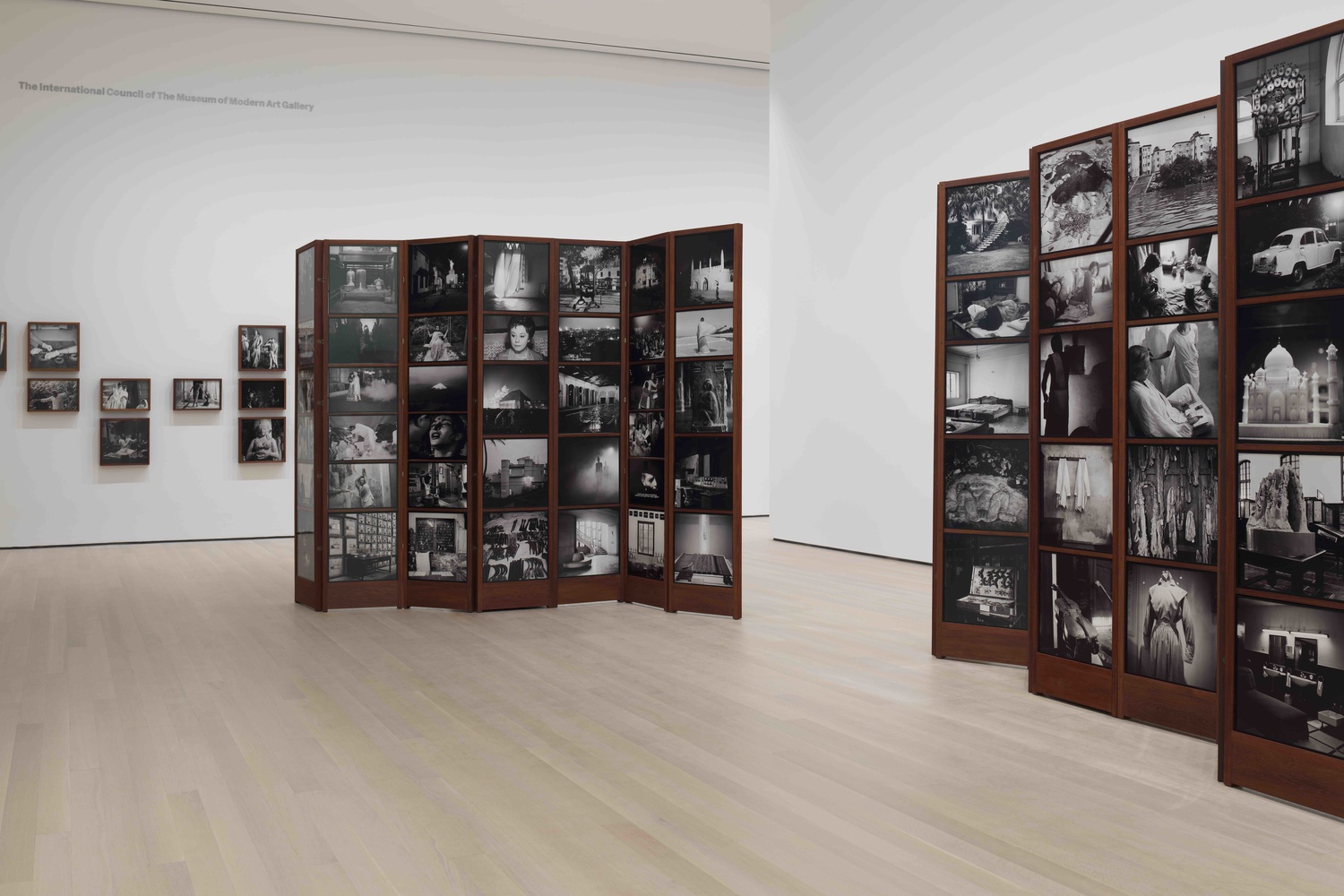Dayanita Singh. Museum of Chance. 2013. 162 pigmented inkjet prints and teak structures. Acquired with support from The Contemporary Arts Council of The Museum of Modern Art, The Modern Women's Fund, and Committee on Photography Fund. The Museum of Modern Art, New York © 2019 Dayanita Singh. Courtesy of the Frith Street Gallery, London. Photo: John Wronn
