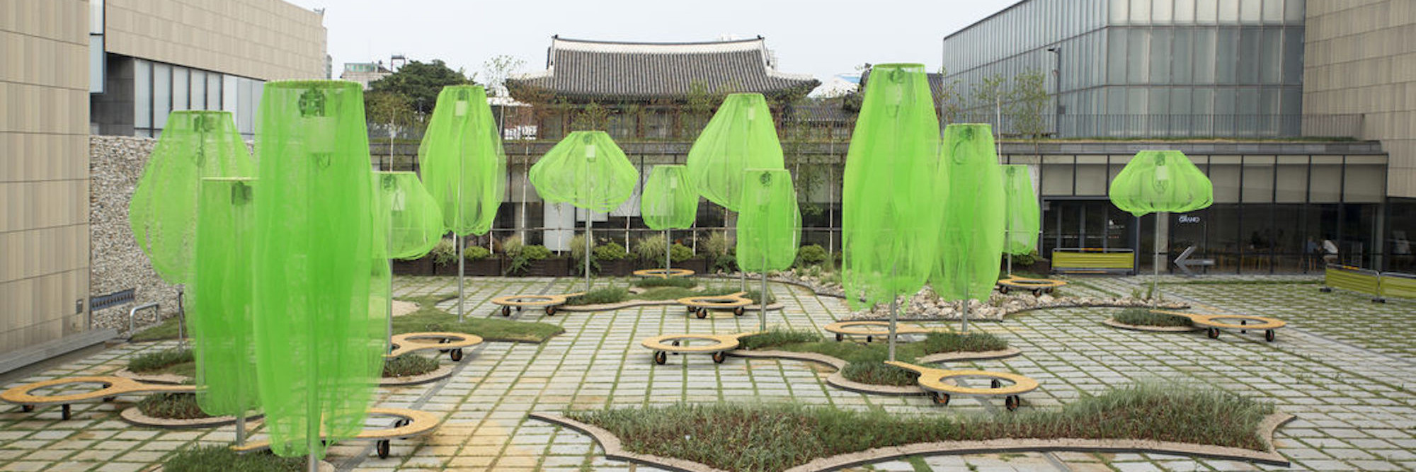 Lifethings (Soo-in Yang). Centreefugal Park. Young Architects Program 2017, MMCA, Seoul winner