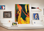 Installation view of the exhibition The Shape of Shape: Artist’s Choice—Amy Sillman, The Museum of Modern Art, October 21, 2019–April 20, 2020. Digital Image © 2019 The Museum of Modern Art, New York. Photo: Heidi Bohnenkamp