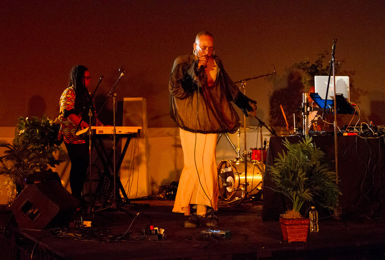 FROM.UNDER.ABOVE on March 12, 2017, presented at MoMA PS1 as part of VW Sunday Sessions 2017-2018. Photography: Maansi Jane