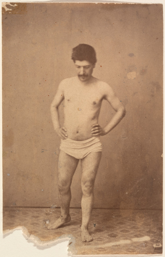 Unknown photographer. Standing Model. c. 1885