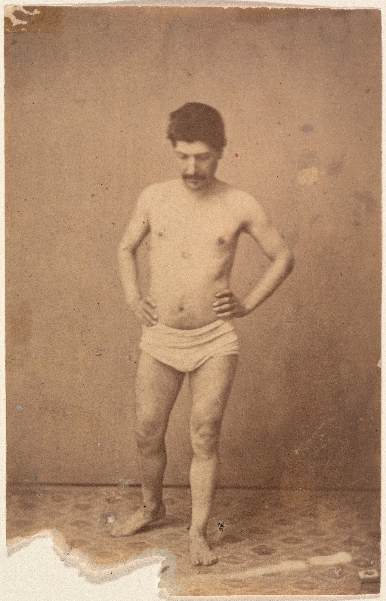 Unknown photographer. Standing Model. c. 1885
