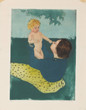 Mary Cassatt. Under the Horse-Chestnut Tree. 1896–97. Drypoint and aquatint, plate: 15 15/16 × 11 5/16" (40.5 × 28.7 cm); sheet: 19 11/16 × 15 3/8" (50 × 39 cm). Gift of Abby Aldrich Rockefeller