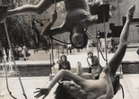 View of the performance, Multigravitational Experiment Group. Summergarden Program, May 31 and June 1, 1974. Museum-Related Photographs, 107. The Museum of Modern Art Archives, New York