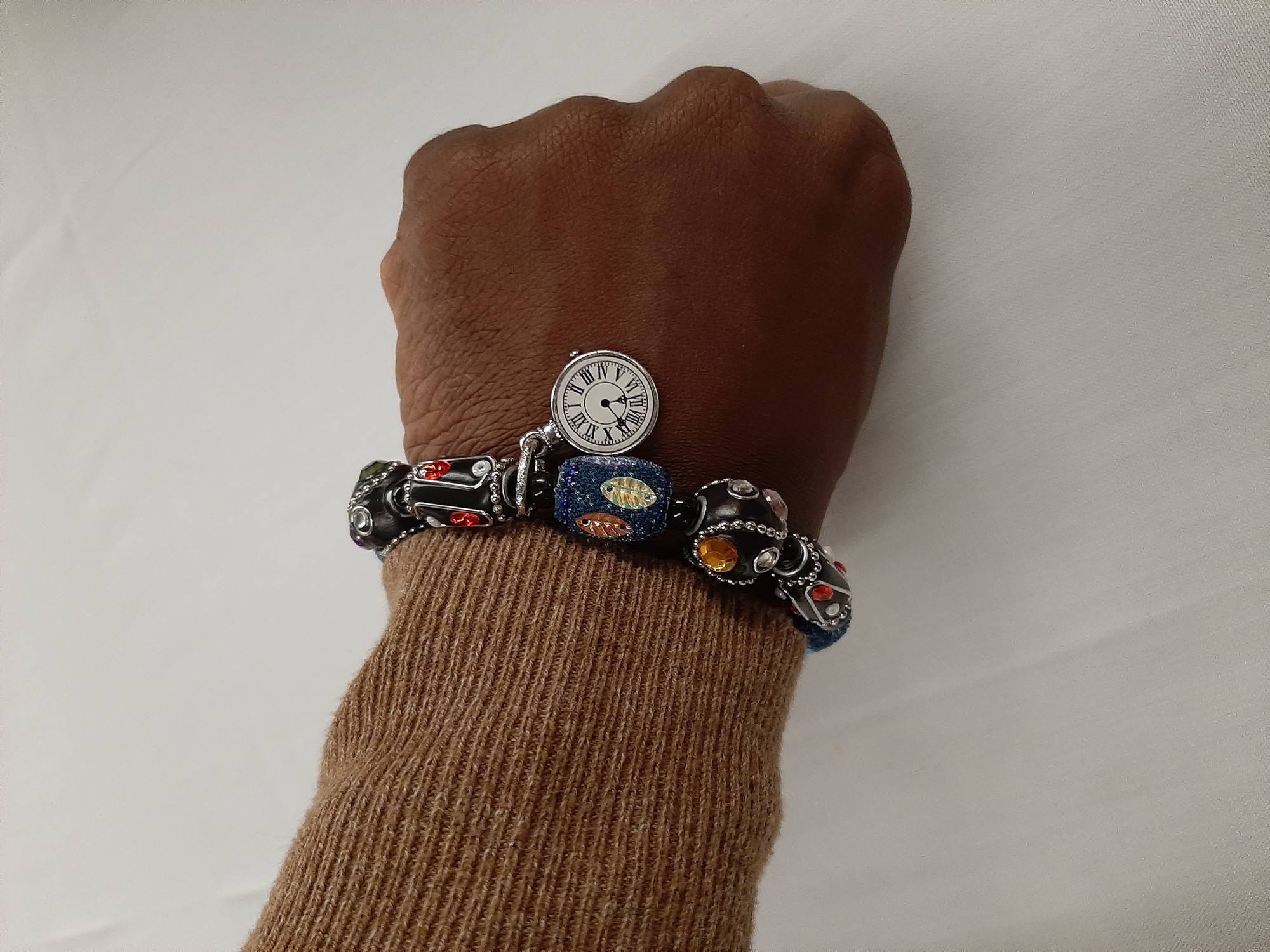 Jewelry made by my older brother, Sam Avant Jr., and gifted to me