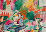 Henri Matisse. Interior with a Young Girl (Girl Reading). Paris 1905–06. Oil on canvas. 28 5/8 x 23 1/2″ (72.7 x 59.7 cm). The Museum of Modern Art, New York. Gift of Mr. and Mrs. David Rockefeller, 1991. Photo by Paige Knight. © 2019 Succession H. Matisse / Artists Rights Society (ARS), New York