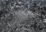 Jack Whitten. Atopolis: For Édouard Glissant. 2014. Acrylic on canvas, 8 panels, 124 1/2 × 248 1/2&#34; (316.2 × 631.2 cm). Acquired through the generosity of Sid R. Bass; Lonti Ebers; Agnes Gund; Henry and Marie-Josée Kravis; Jerry Speyer and Katherine Farley; and Daniel and Brett Sundheim