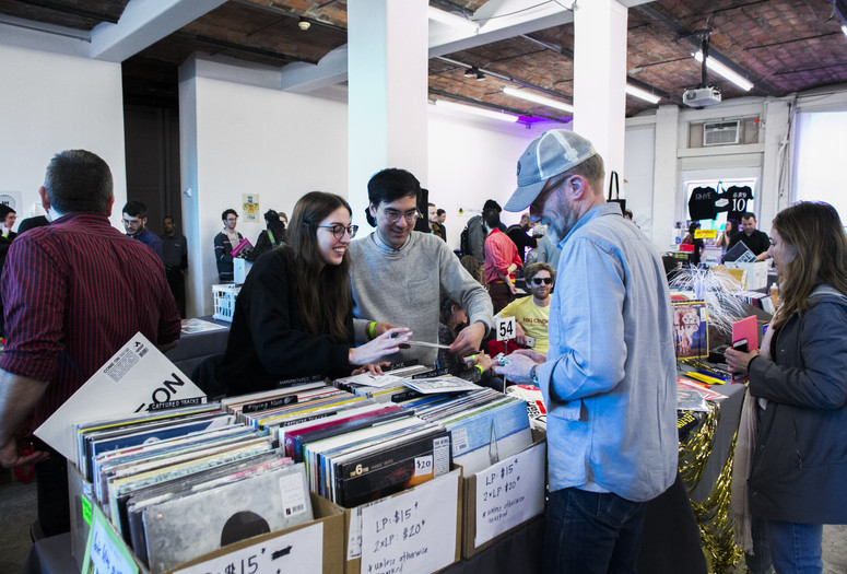 Come Together: Music Festival and Label Market on March 24, 2018, presented at MoMA PS1 as a part of VW Sunday Sessions 2017-2018. Photo by Kevin Aranibar.