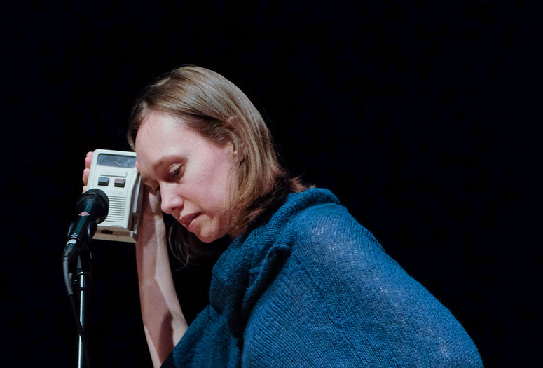 “Solo Voice,” by Reuben Radding Roulette. Courtesy Gelsey Bell