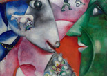 Marc Chagall. I and the Village. 1911. Oil on canvas. 6&#39; 3 5/8&#34; x 59 5/8&#34; (192.1 x 151.4 cm). Mrs. Simon Guggenheim Fund. © 2019 Artists Rights Society (ARS), New York / ADAGP, Paris