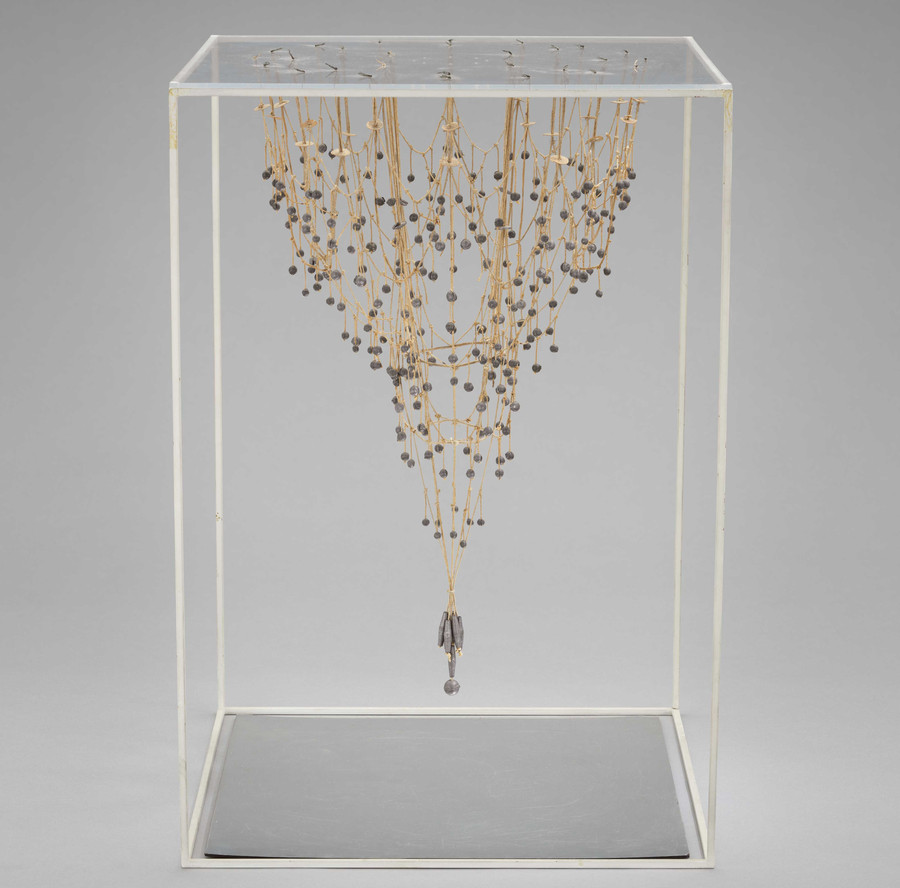 Aurèlia Muñoz, after Antoni Gaudí. Study of a catenary arch for the Gaudí crypt at Colonia Güell. 1996