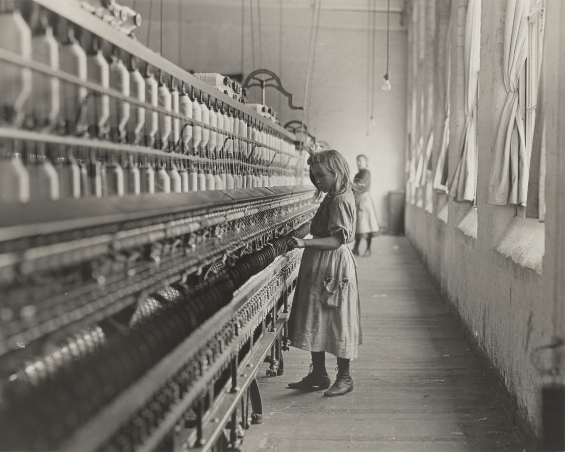 Lewis W. Hine. Sadie Pfeifer, a Cotton Mill Spinner, Lancaster, South Carolina. 1908